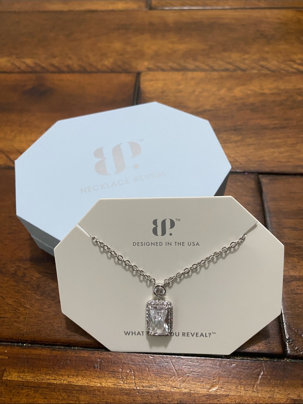 Bomb Party OG Originals Necklace - Diamond Cubic Zirconia - Rhodium Plating